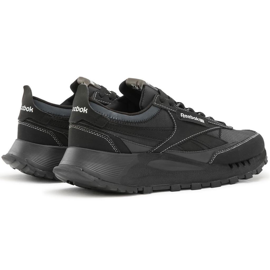 Reebok Cl Legacy W Retro Classic Trendy Comfortable Versatile Thick Sole Low Top Running Shoes Unisex Sneaker Black 25SRC903U1GH1
