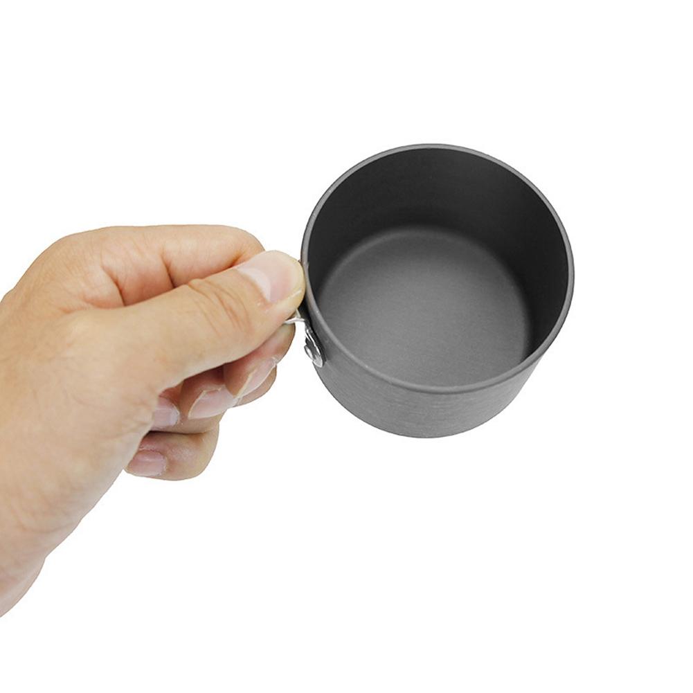 COOLCAMP Легкая алюминиевая чашка для улицы, чашка для воды для кемпинга, чашка для кофе, пикника, барбекю