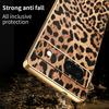 Чехол для Google Pixel 8a, леопардовый принт, покрытие из ПУ-кожи, ПК+ТПУ, гальванизированная крышка для телефона
