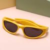 Kids UV Protection Sunglasses Fashion Sports Riding Silicone Frame Childrens Glasses 23087
