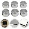 6 Pack Round Metal Control Durable Oven Knobs Easy to Use Universal Stove Knob Drop Shipping