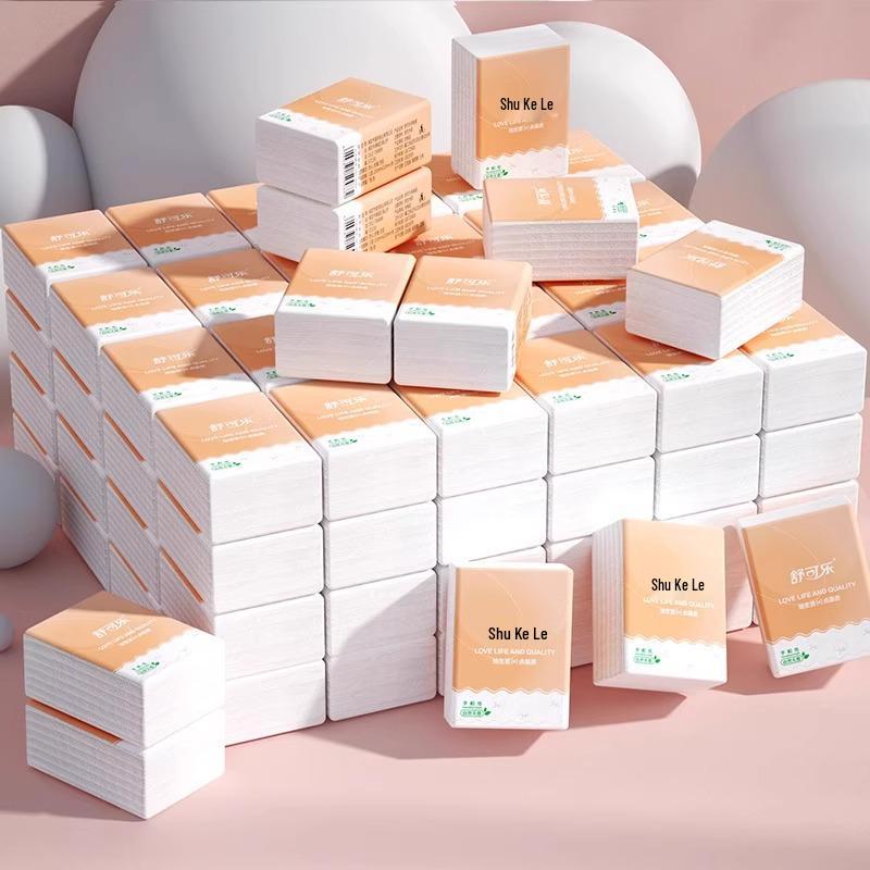 Большие Портативные Карманные Салфетки - Древесная Целлюлоза, Маленькая Упаковка Салфеток, Набор Лицевых Салфеток Выгодная Упаковка (30 упаковок)