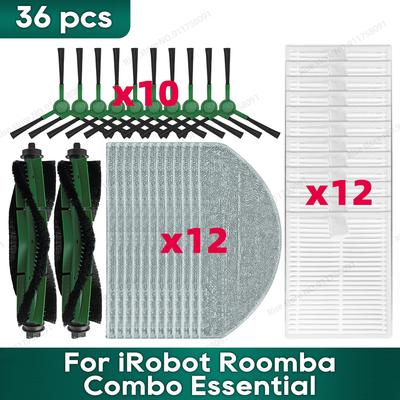 Совместимо с iRobot Roomba Combo Essential, (Roomba Vac Essential), Roomba 105 Combo, Roomba 104 Combo Аксессуары Запасные части