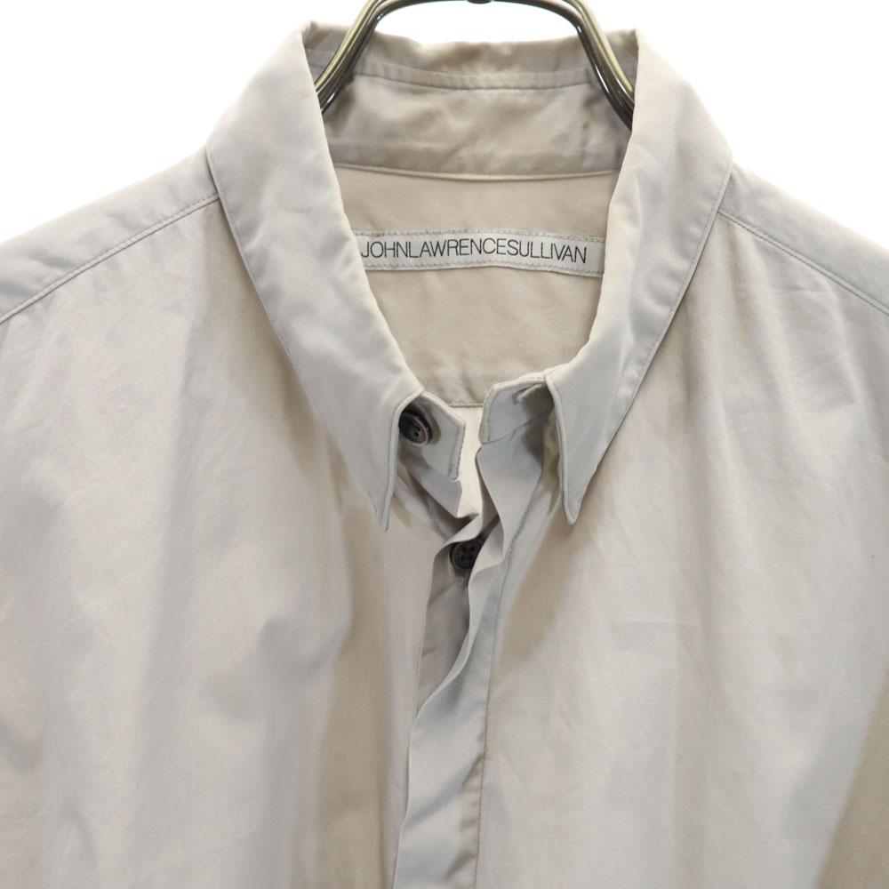 JOHN LAWRENCE SULLIVAN сделано в Японии Рубашка с длинным рукавом 36 Бежевый Мужская Б/У