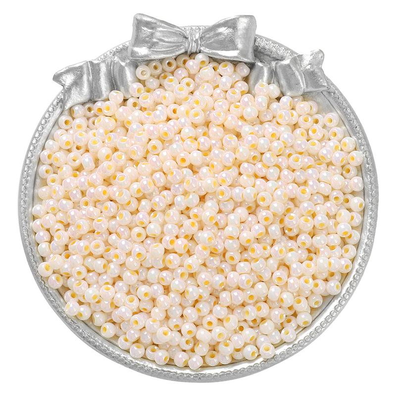 450G High Quality Glass Seed Beads Shiny Glazed Pearl Glass Beads For Earring Bracelet Necklace DIY Jewelry Craft Garment Accessoreis Making