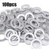 10-100PCS Car Engine Oil Pan Oil Drain Screw Gasket Seal Ring for Honda 14mm Hole Nut Aluminium Sealing Washer Auto Parts