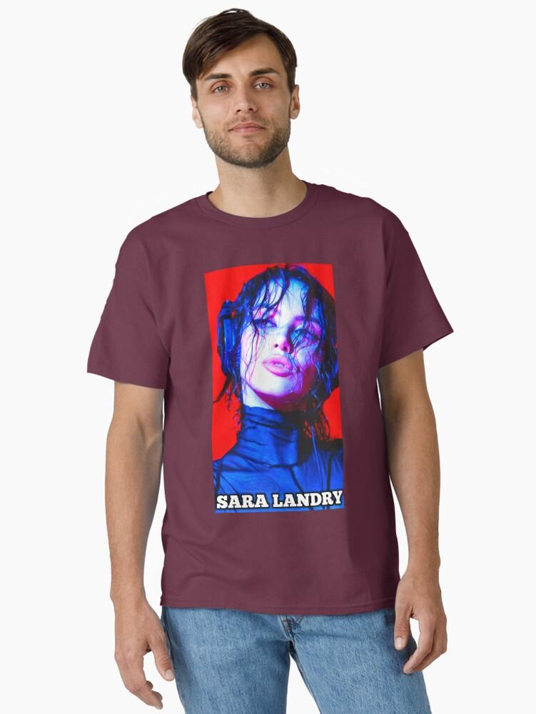 Sara Landry Sara Landry Hard Techno DJ Rave Classic T-Shirt