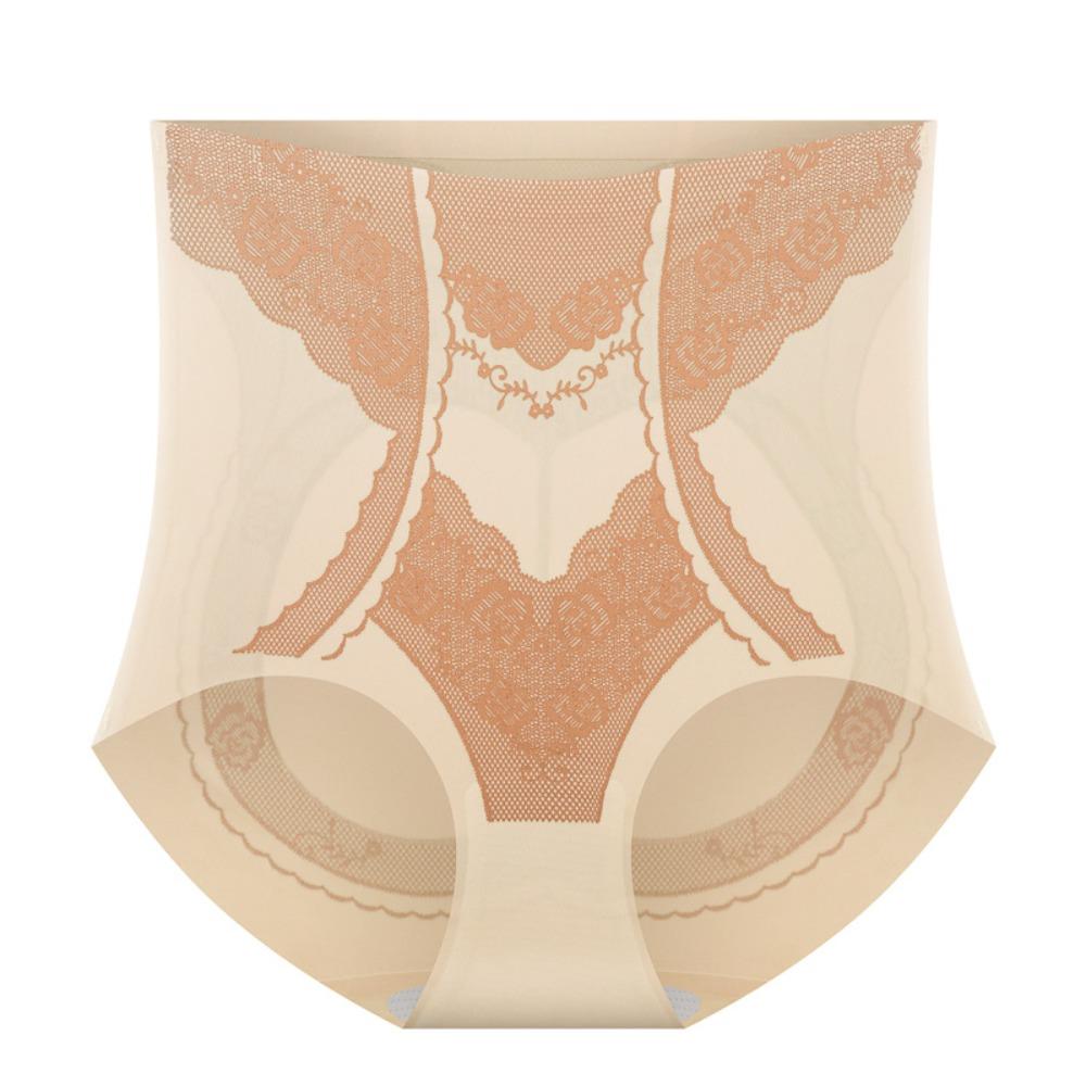 Ice Silk Корректирующее белье для похудения с утягивающим эффектом средней талии Трусы для коррекции фигуры Нижнее белье для ежедневного контроля живота