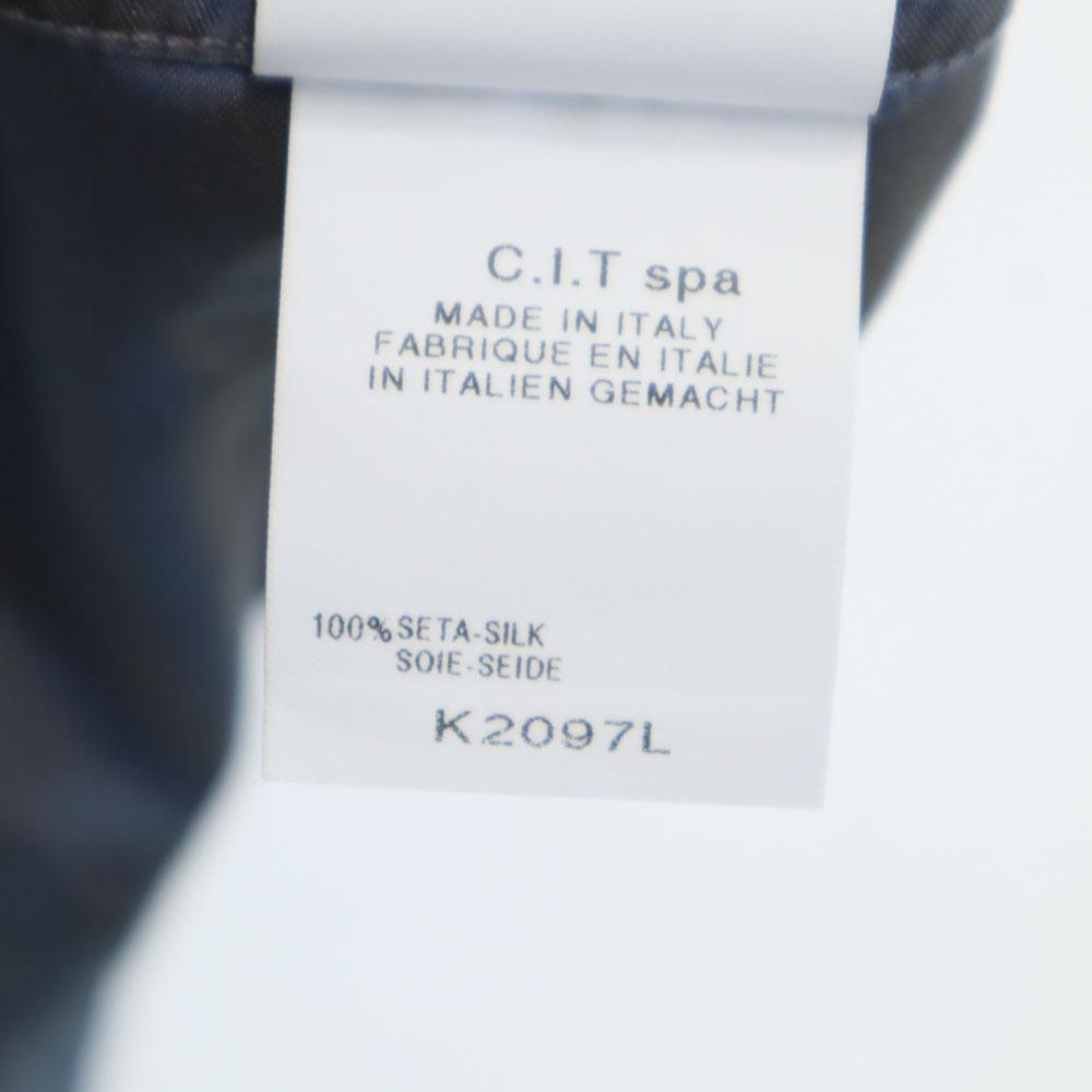 Неиспользованная GIORGIO ARMANI сделано в Италии рубашка с длинным рукавом и воротником-стойкой женская б/у