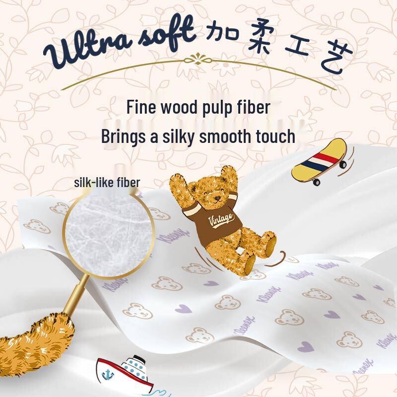 KLEENEX Салфетки с принтом медведя