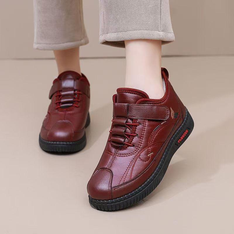 2025 Beijing Women's Non-Slip Winter Cotton Snow Boots with Velvet High Heel