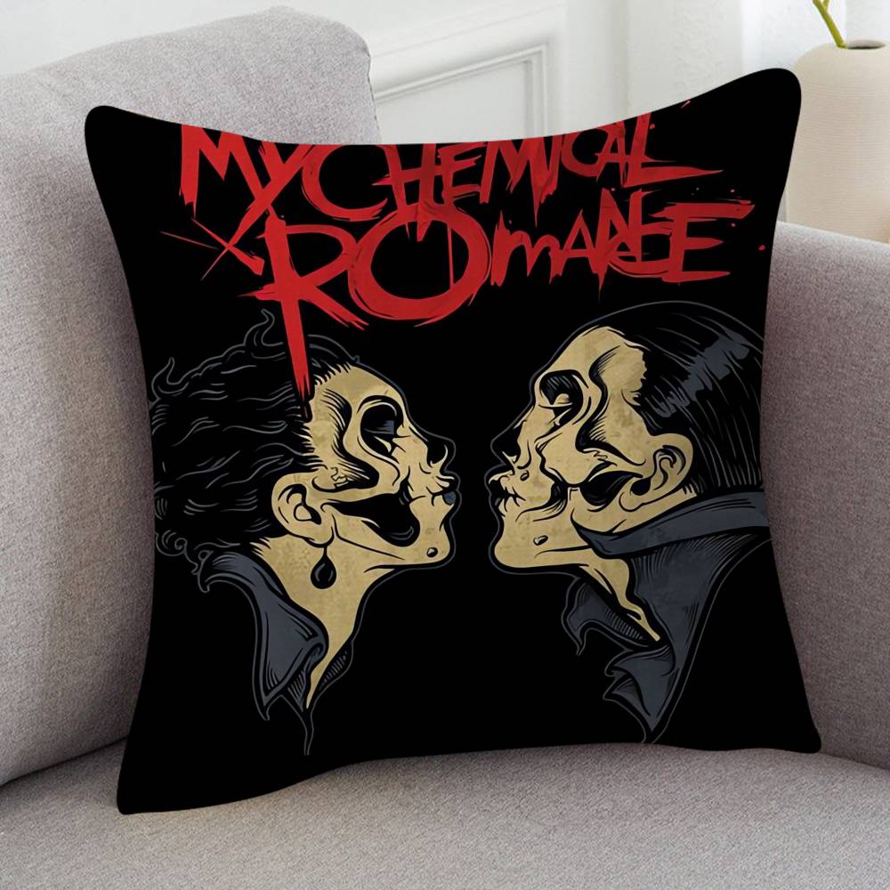 Rock Band My Chemical Romance Game For Cartoon Print Peripheral Pillow Case Cushion Cover Home Decor Birthday Gift Pillowcover