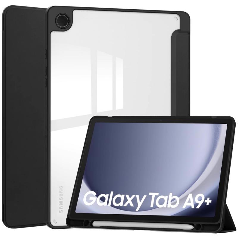 With Pencil Holder Case for Samsung Galaxy Tab A11+A9+Plus 11 A8 10.5 8.7 Tablet Cover Tab S11 S9 Ultra 14.6 S8+12.4 S7 FE Cases