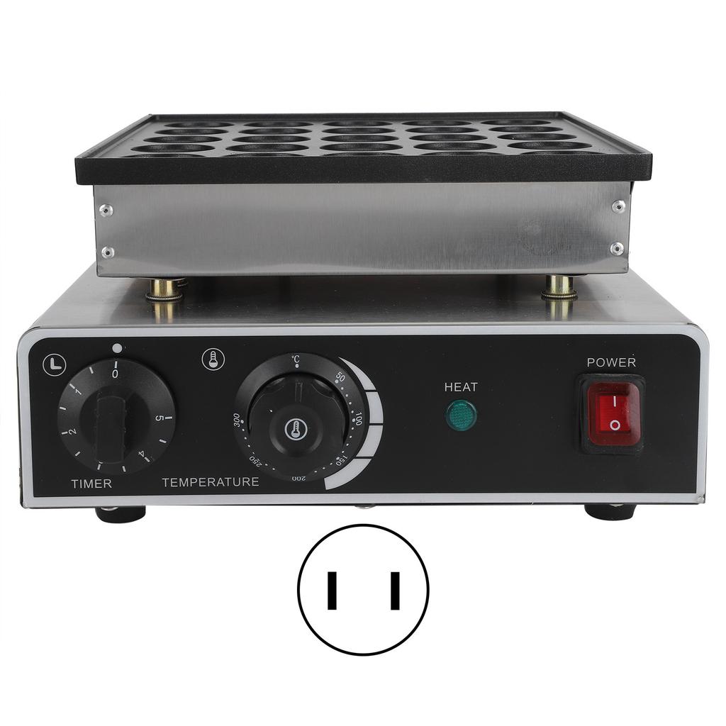 25-отверстий 950 Вт электрическая вафельница быстрого нагрева машина для приготовления кексов и блинов кухонная утварьUK Plug