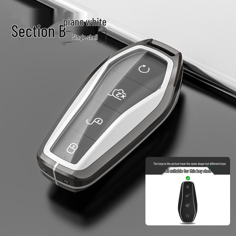 Чехол для ключей BYD: Совместим с Song Pro Plus, Yuan DMI, Dolphin, Han, Tang, Qin, Seal и Destroyer 05 Защитный чехол.