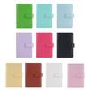 1 Set Budget Book Loose Leaf Multi-use Faux Leather Money Saving Schedule Planner for School
