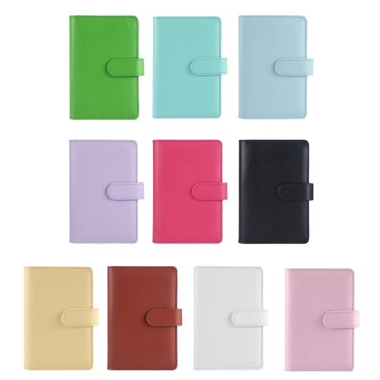 1 Set Budget Book Loose Leaf Multi-use Faux Leather Money Saving Schedule Planner for School