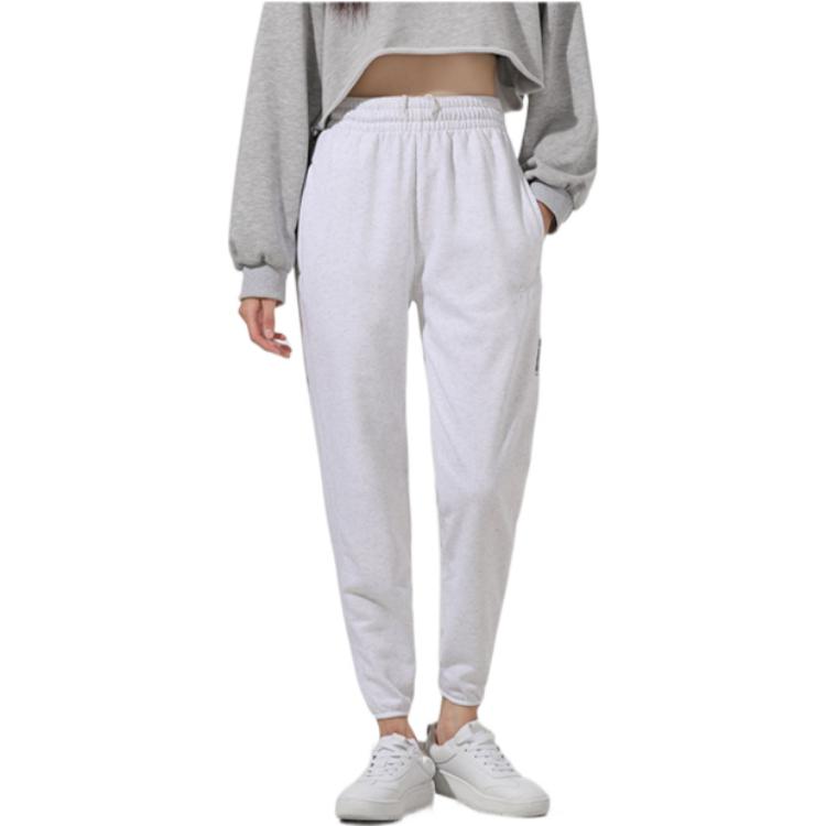 Nike Swoosh Fly Standard Issue, однотонные брюки для бега на шнурке, женские брюки, серо-белый DA6466-051