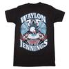 Футболка Waylon Jennings - Lonesome Onry & Mean Размер XL, X-large, черная, X-Large