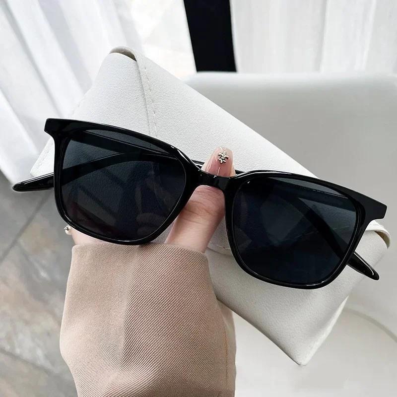 Fashion Myopia Sunglasses Square Style Male Sunglasses Female Driver'S Ultraviolet Sun Glasses Diopter Finished Myopia Goggles