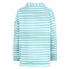 Lazy Jacks Womens/Ladies Striped Roll Neck Sweatshirt