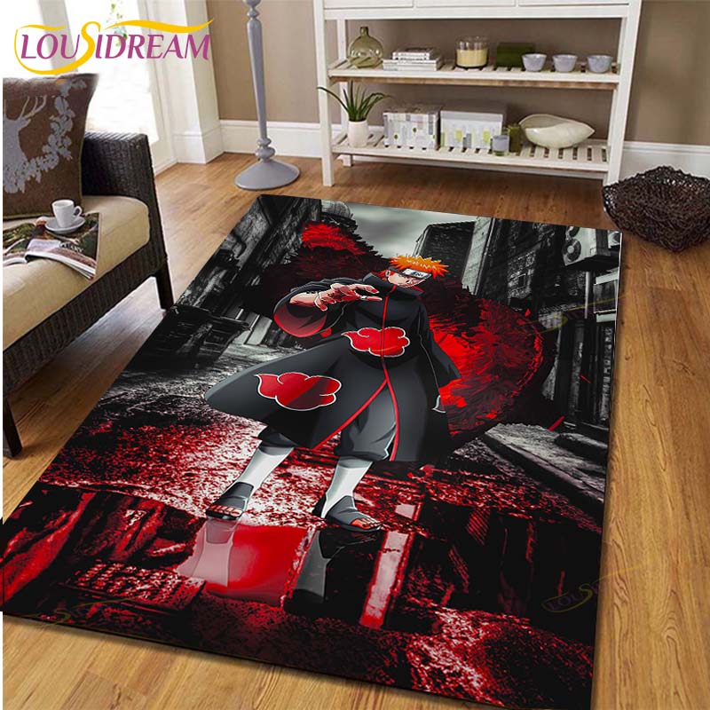 Аниме Наруто узор ковры гостиная противоскользящий коврик детские коврики для спальни коврик для йоги большой ковер декор