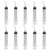 Refilling No Needle 12 Ml Syringes for Liquid Plastic Transparent Plastic Syringe Liquid Dispensing Oil or Glue Applicator