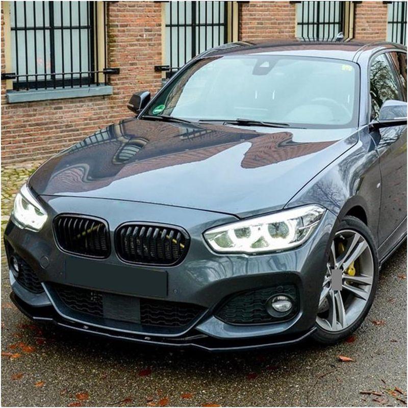 Для BMW 1 серии F20 F21 2015~2019 118i 120i M135i M140i M Performance Передний бампер Сплиттер Губа Автомобильный диффузор Комплект обвеса Спойлер