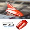 Real Hard Carbon Fiber Car Roof Aerial Shark Fin Antenna for Lexus LS ES LX NX IS250 IS350 CT RC UX LM RX Cover Sticker