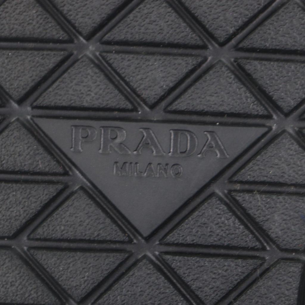 Excellent PRADA Slip-on black Nylon mens 6.5 2S2964 Used