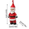 Christmas Santa Angel Snowman Button Ornament Kits Party  Christmas Tree Pendant Charm Decoration Craft DIY Gift Making Supplies