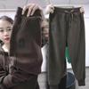 Autumn and Winter Sweatpants Women's High-waisted Harlan Drawstring Casual Sports Pants Casual Thin Trousers