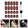 Sanding Drum Kit Sanding Mandrels Sanding Ring 22Pcs Set