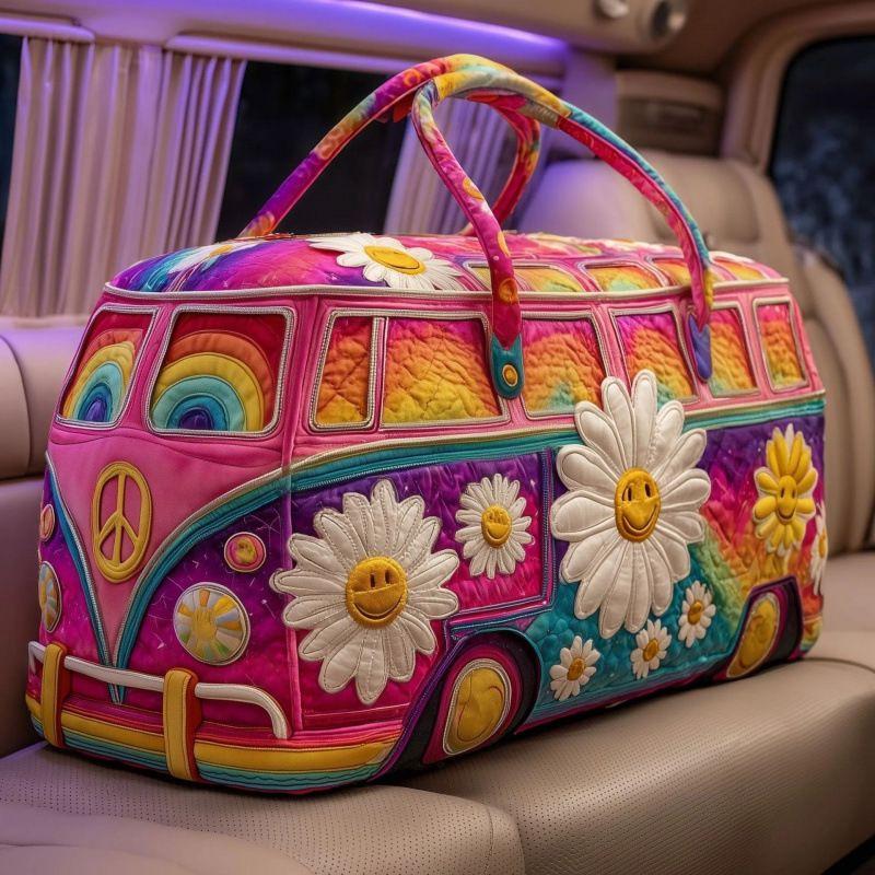Station Bus Series Travel Bag Fashion Printed Ladies Yoga Bag Handbag