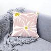 blooming flowers Cushion Cover Premium Comfort Reversible Pillow Cove Two in One Design for Any Room  Car Interior