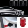 Car Tire Valve Caps Tire Valve Stems Cap Wheel Hub Sticker Tire for Mazda 3 bk bl 323 Axela Atenza CX-3 CX-4 CX5 Car Accessories