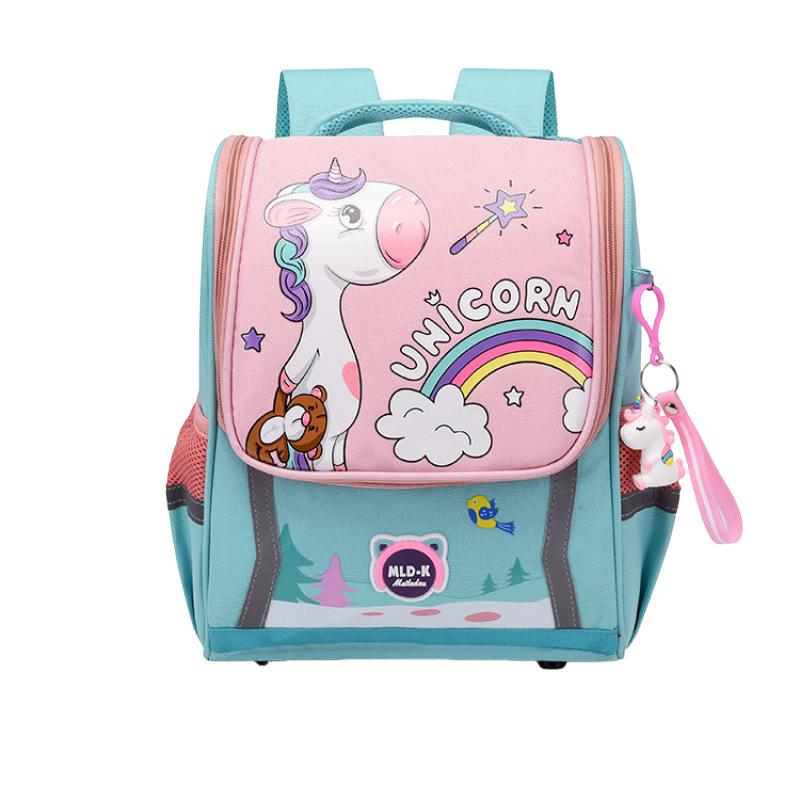 2024 Новая модная маленькая школьная сумка с космическим космонавтом, многослойная водонепроницаемая детская школьная сумка большой емкости с принтом, рюкзак