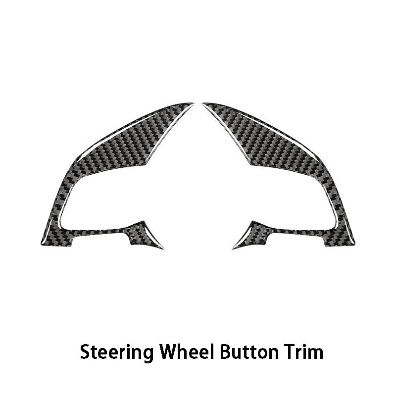 Углеродное волокно, центр управления, воздуховыпускное отверстие, внутренняя отделка, наклейка, украшение, стильные аксессуары для автомобиля Volkswagen Golf 7