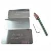 Screen Edge Glue Removal Blade Set & Protection Panel for IPhone for Samsung LCD Refurbished Frame Glue Cleaning Protect Plate