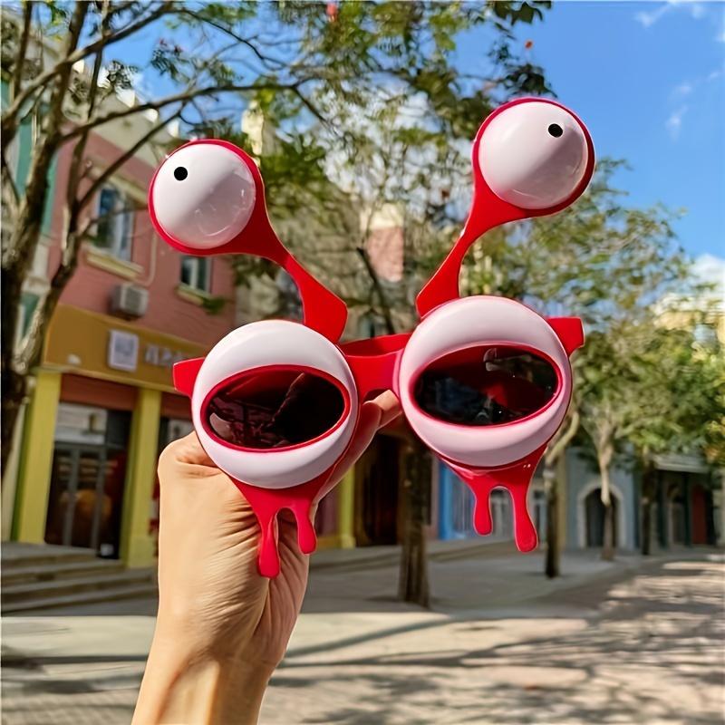 Милые фотобутафории Инопланетяне Большие Глаза Солнцезащитные Очки Очки на День Рождения Счастливая Вечеринка Смешные