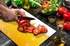 GLASS CUTTING BOARD 52x40 BEER