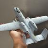 1/62 A-10 Thunderbolt II Warthog Самолет Сплав Металл Литой Модель Самолета Коллекция Любителей Украшения со Звуком и Светом Мальчики