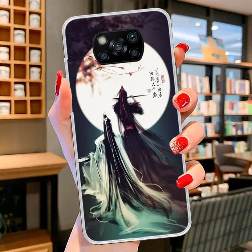 Чехол для телефона с аниме Мо Дао Цзу Ши для Xiaomi Poco F7 Ultra X7 X6 X5 Pro M7 Redmi 15C 15 13C 13 12C 12 10C 10 9A 9C 9T 9