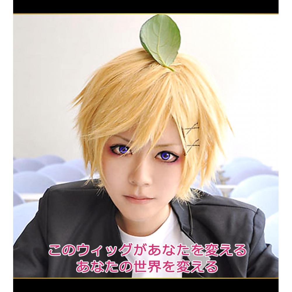 CaseEden Uta noPrince-sama Kurusu Sho Black Butler Finian Inu x Boku SS Watanuki Manri Kuroko's Basketball Ryota Kise Косплей Парик Короткий 35 см Heat Resi