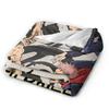 Jujutsu Kaisen Blankets Fleece Summer Air Conditioning  Multi-function Lightweight Thin Throw Blanket Bedding Throws