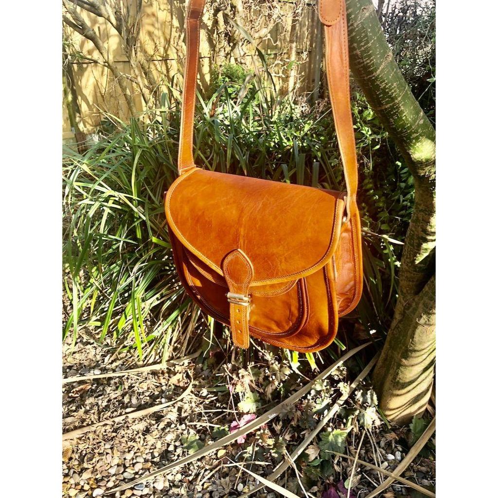Кожаная седельная сумка среднего размера, седельная сумка в стиле ретро, ​​коричневое седло 11х9, возвращение к традиционной седельной сумке 70-х годов.. Каждому нужно седло, чтобы любить