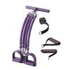 2/3/4-Tube Pedal Puller Resistance Band with Handle Multifunction Elastic Yoga Sit-up Pull Rope Men Women Pedal Tensioner Exerciser Workout Equipment