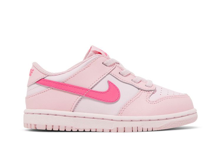 Детские кроссовки Nike Dunk Low Triple Pink (ТД) Розовый/Розовый