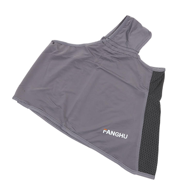 Facial Gini Summer Sports Cycling Scarves Mask Neck Protection Anti-uv UPF50+ Ice Silk Sunscreen Mask Face Veil with Eyeglass Hole Solid Color