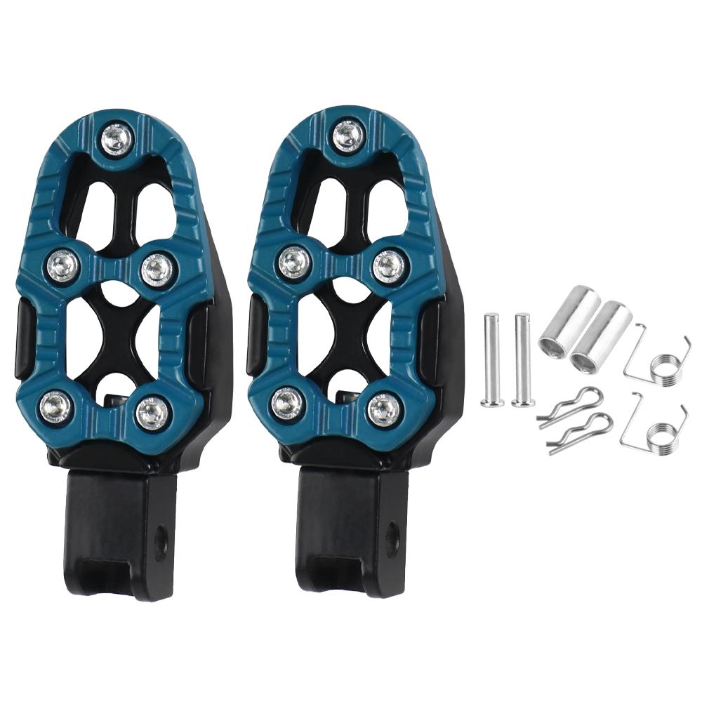 Подножки-педали из алюминиевого сплава Мотоциклетные педали CNC Подножки для питбайка Универсальные для питбайка Электровелосипедов